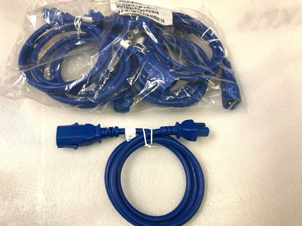 Компонент SLC14C15-4F Raritan SecureLock PowerCORD,C14 to C15 4ft, Blue SLC14C15-4FTK2-6PK — фото 1