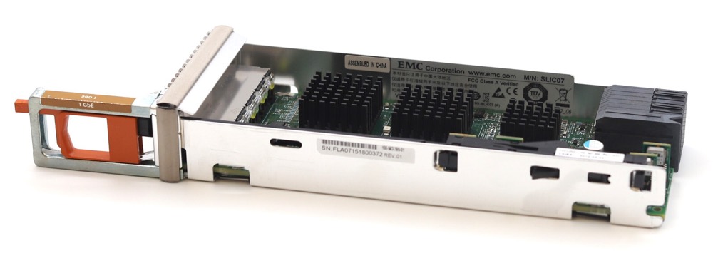 Модуль ввода-вывода EMC SLIC07 4 порта Gigabit Ethernet (303-121-100A) — фото 1