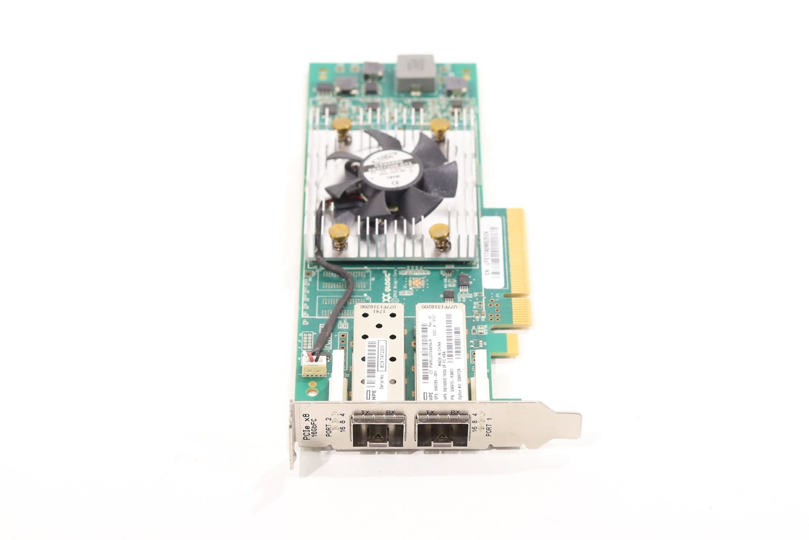Адаптер HPE SN1000Q Dual-Port 16GB Fibre Channel PCIe x4 Host Bus Adapter P/N:699765-001 — фото 2