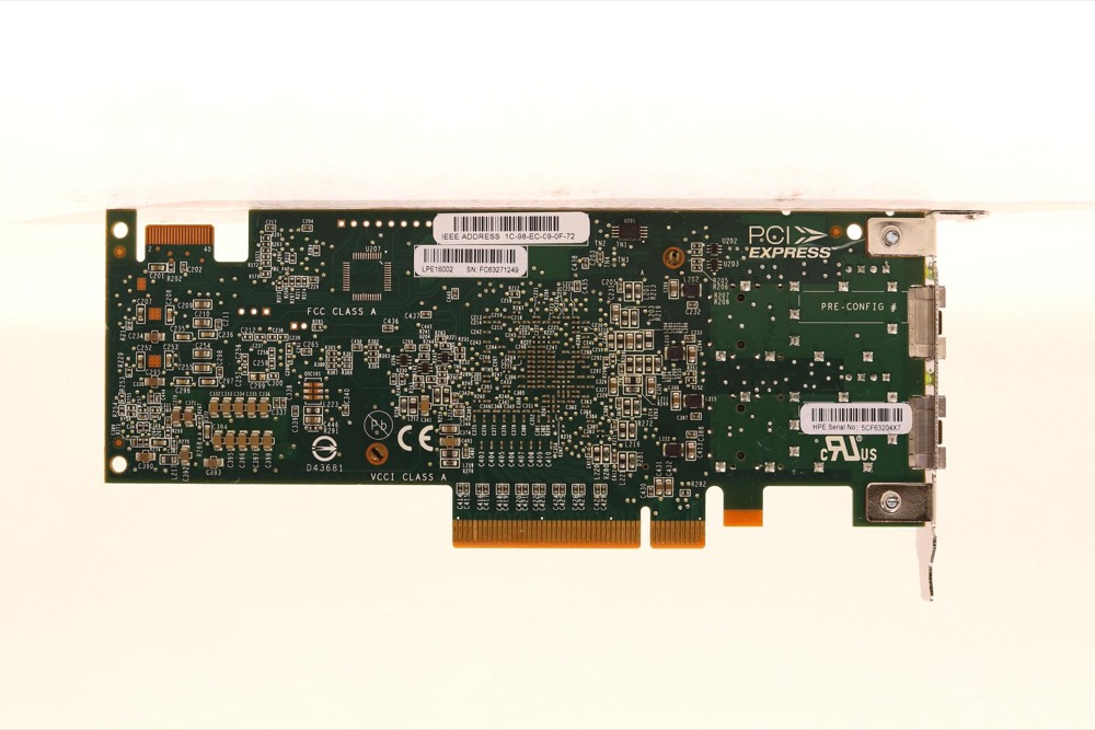 Адаптер HP SN1100E Dual-Port 16Gb Fibre Channel Host Bus Adapter P/N: 719212-001 Tested — фото 3