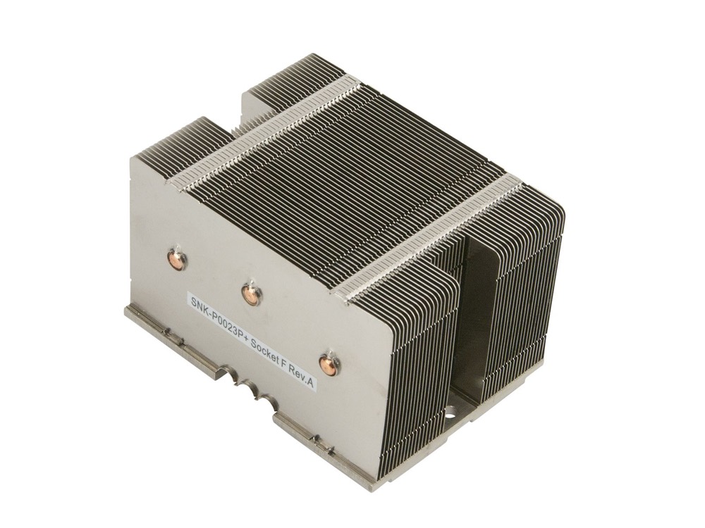 Радиатор Supermicro 2U Passive CPU Heat Sink Socket LGA1207 (SNK-P0023P+) — фото 1