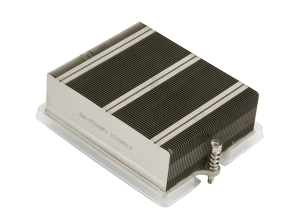 Радиатор Supermicro 1U Passive Proprietary CPU Heat Sink Socket LGA1567 (SNK-P0044P+) — фото 1