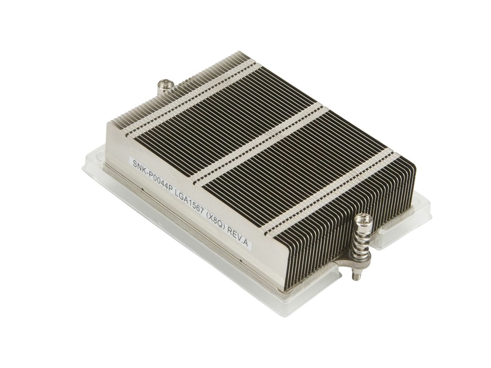 Радиатор Supermicro 1U Passive CPU Heat Sink Socket LGA1567 (SNK-P0044P) — фото 1