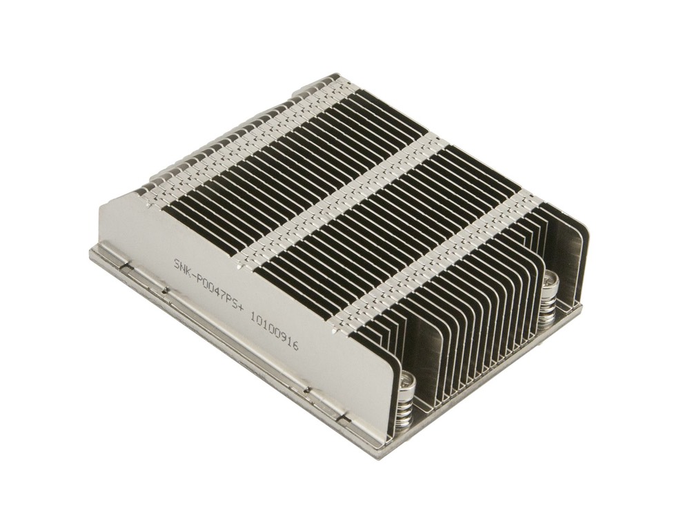 Радиатор Supermicro 1U Passive Proprietary CPU Heat Sink Socket LGA1155/1150/1151 (SNK-P0047PS+) — фото 1