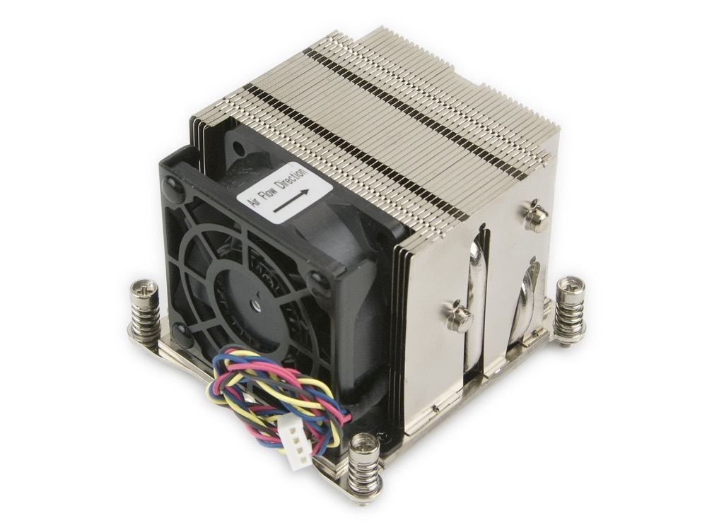 Радиатор Supermicro 2U Active CPU Heat Sink Socket LGA2011 Square and Narrow ILMs (SNK-P0048AP4) — фото 1