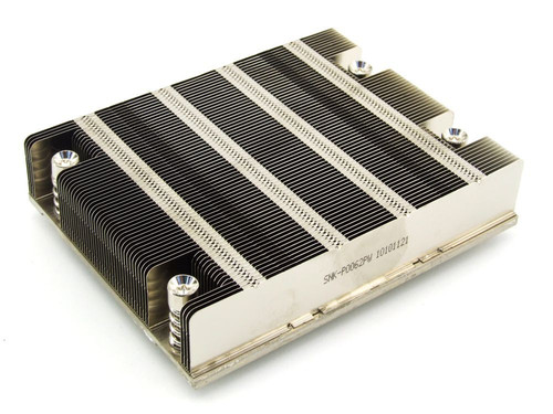 Радиатор Supermicro SNK-P0062PW 1U Passive Rear CPU HS, 93W mm, for H11 2U4N Big Twin — фото 1