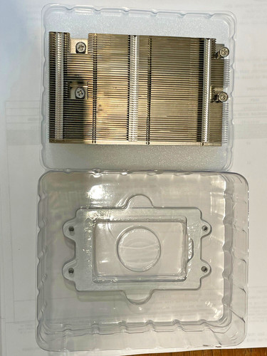 Радиатор Supermicro SNK-P0065P Proprietary 1U Passive CPU HS,Rocket Lake (SKT-H5 LGA-1200 — фото 1