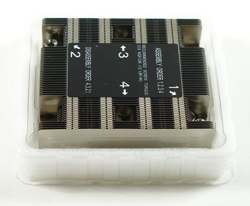 Радиатор Supermicro SNK-P0067PSWB 1U Passive CPU HS, 96-mm wide, X11 Purley, Nar. Retenti — фото 1