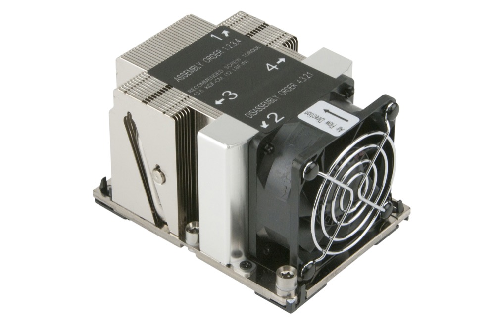 Радиатор Supermicro 2U Active CPU Heat Sink Socket LGA3647-0 (SNK-P0068APS4) — фото 1