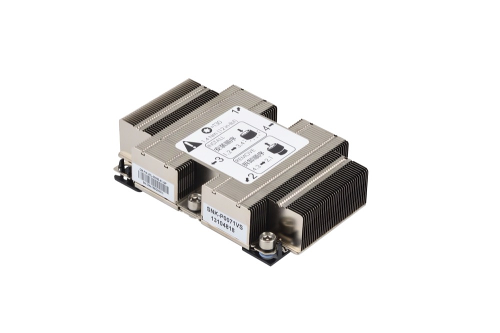 Радиатор Supermicro 1U Passive Vapor Chamber CPU Heat Sink Socket LGA3647-0 (SNK-P0071VS) — фото 1