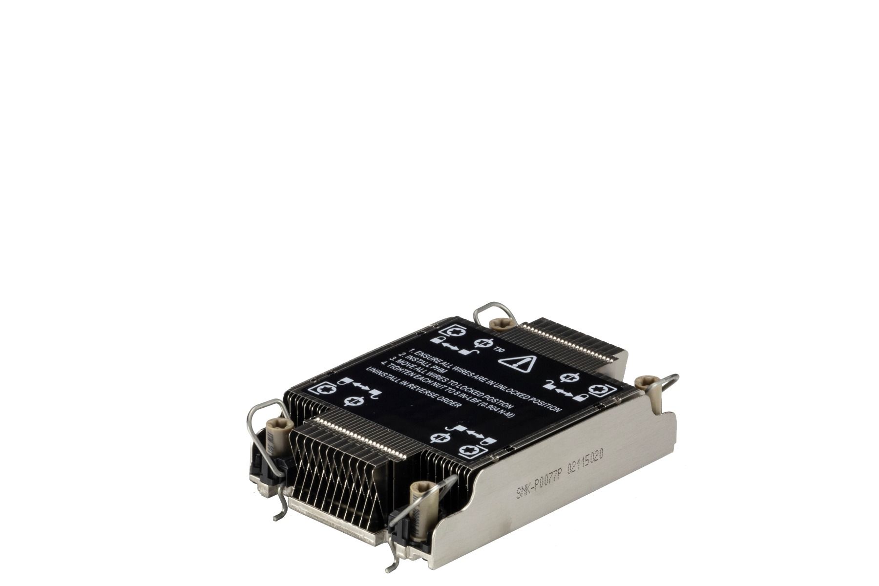 Радиатор Supermicro 1U Passive CPU Heat Sink Socket LGA4189 (SNK-P0077P) — фото 1