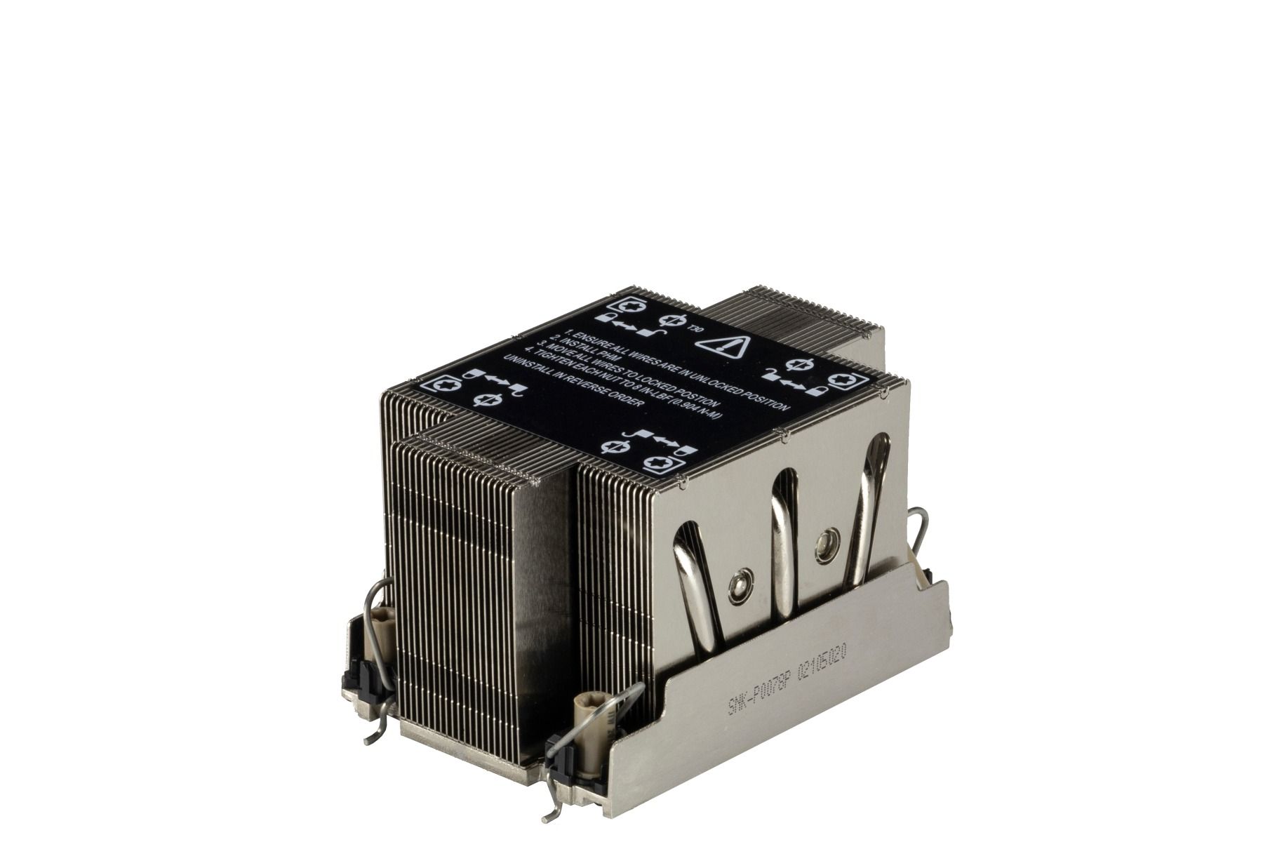 Радиатор Supermicro 2U Passive CPU Heat Sink Socket LGA4189 (SNK-P0078P) — фото 1