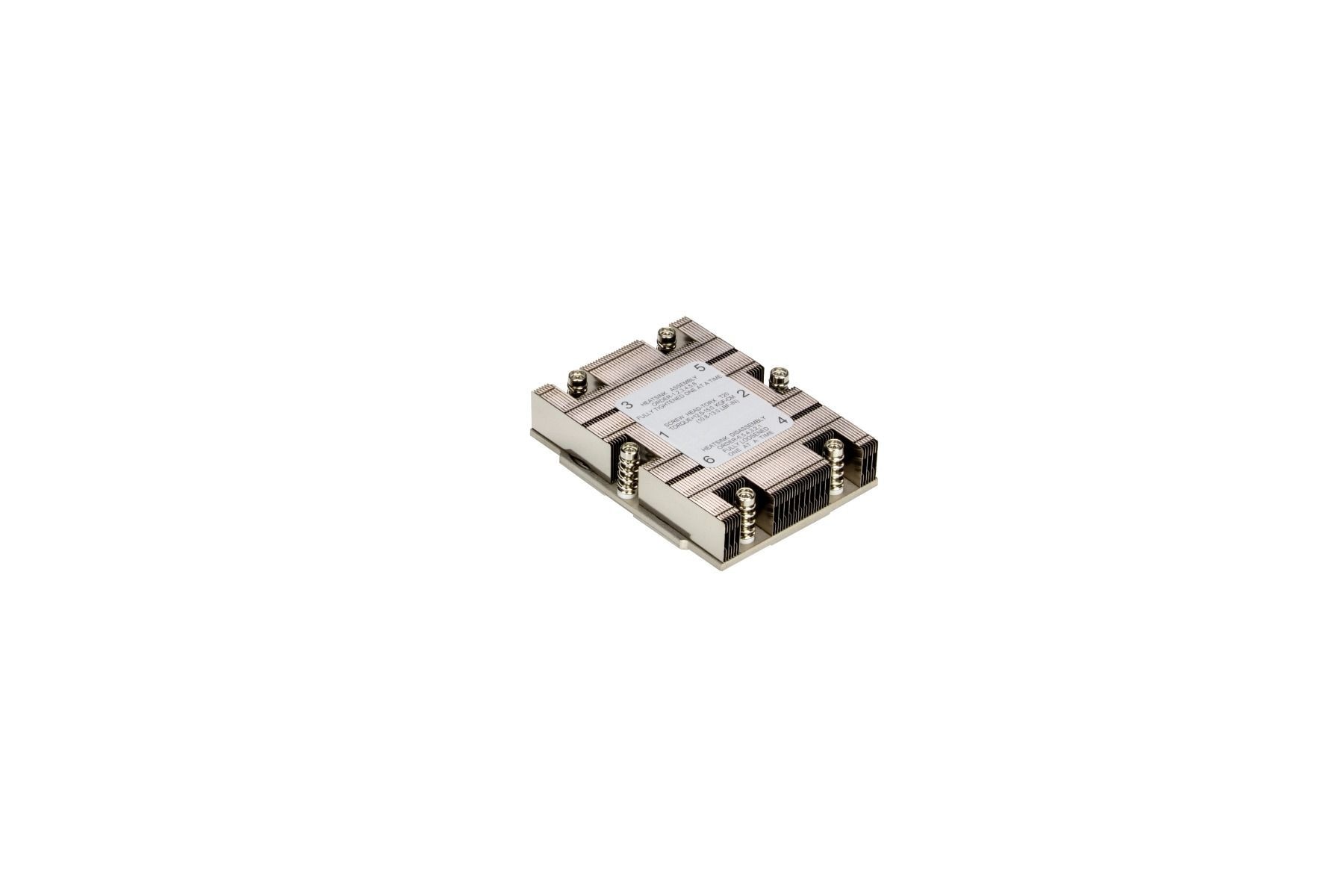 Радиатор Supermicro 1U Passive CPU Heat Sink Socket SP5 (SNK-P0082P) — фото 1