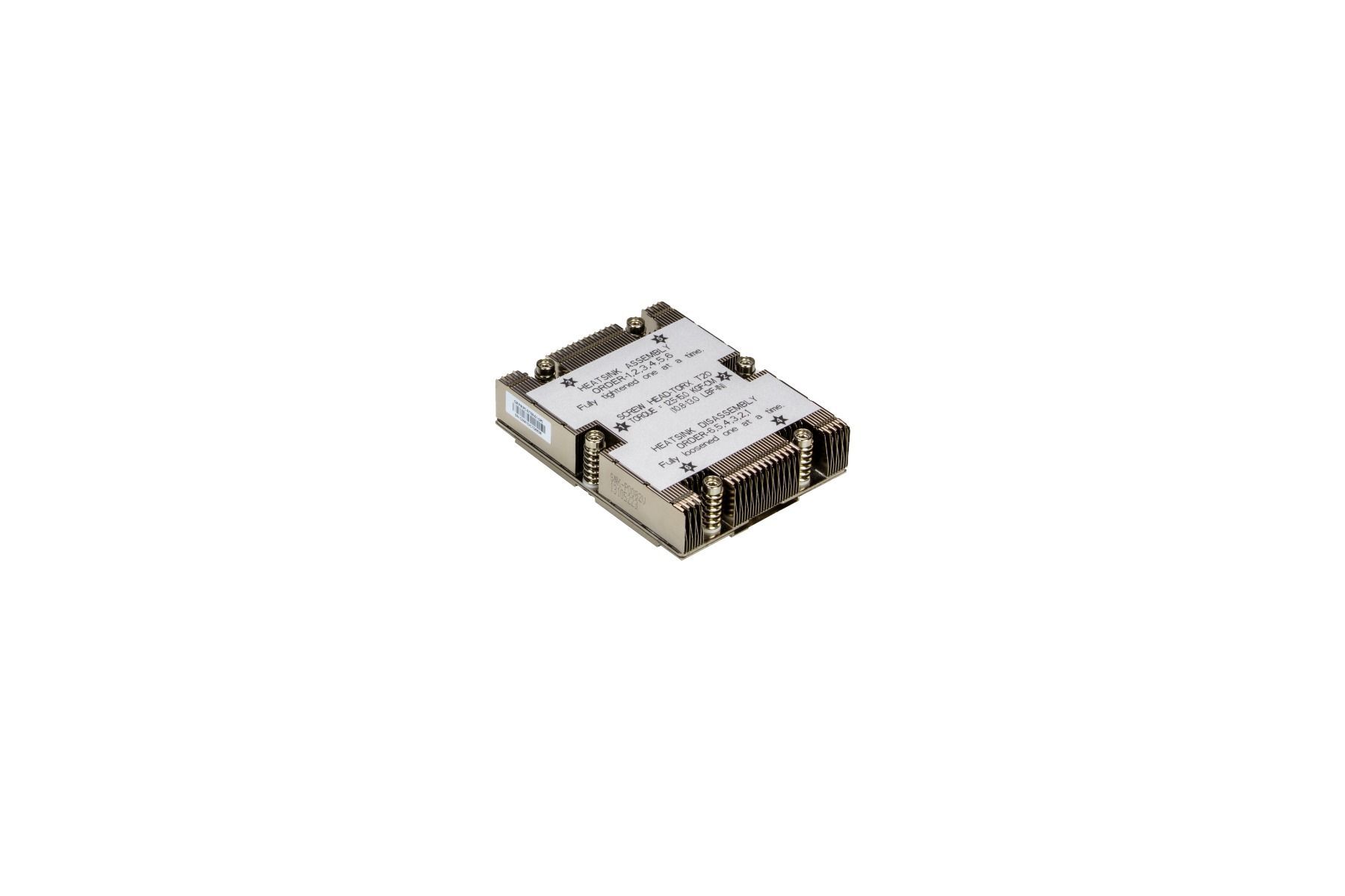 Радиатор Supermicro 1U Passive CPU Heat Sink Socket SP5 (SNK-P0082V) — фото 1