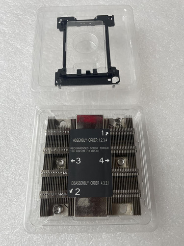 Радиатор Supermicro SNK-P1037PSM LP Passive CPU HS w/ Mid-Air CH. for B11 6U 14 Blade Ser — фото 1
