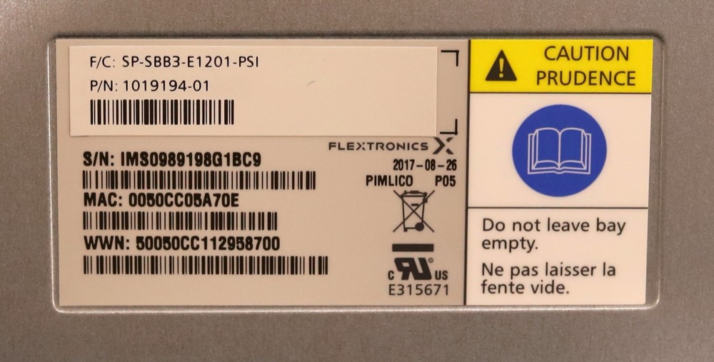RAID/HBA-контроллер Flextronics SP-SBB3-E1201-PSI 12Gb/s SAS Controller Module P/N:1019194-01 Tested — фото 3