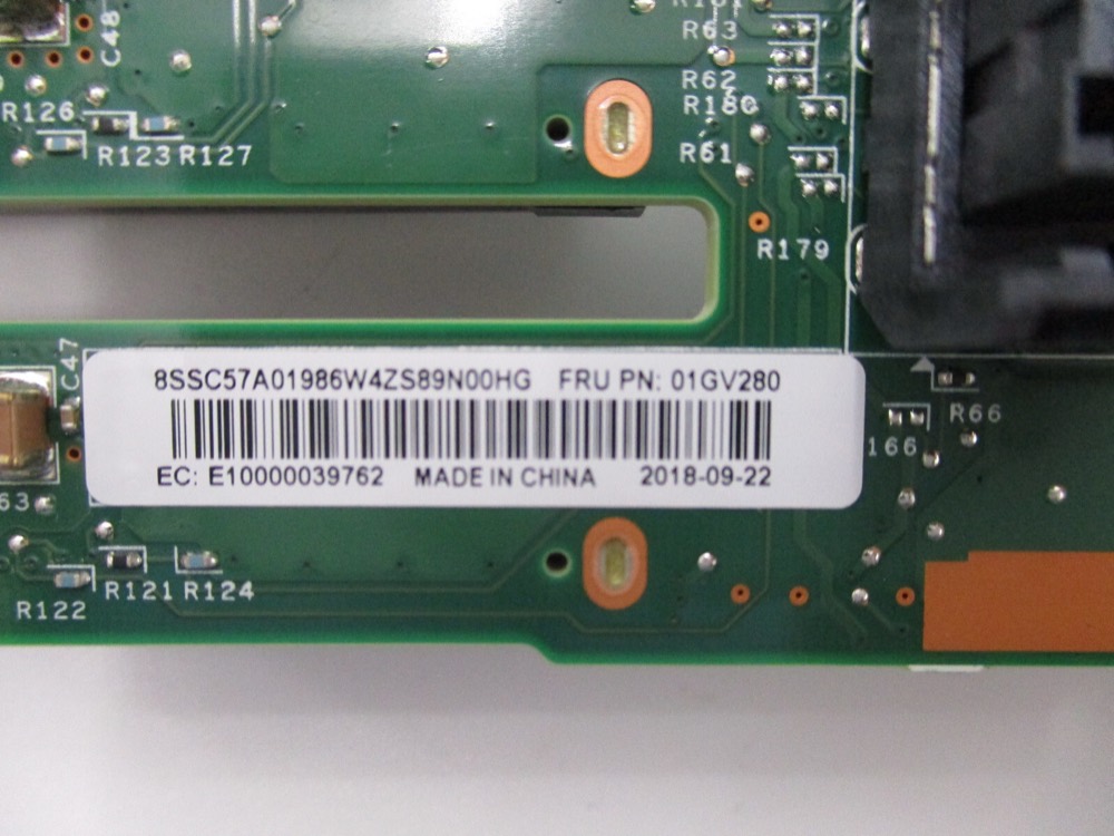 Бэкплейн Lenovo ThinkSystem SR530/SR630 2.5" 8-Bay SAS/SATA Backplane FRU P/N: 01GV280 — фото 3