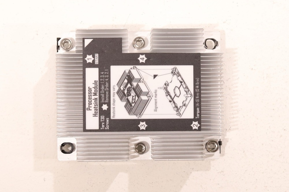 Радиатор Lenovo ThinkServer SR630 CPU Cooling Heatsink Dell FRU P/N: 01KP656 Tested — фото 2