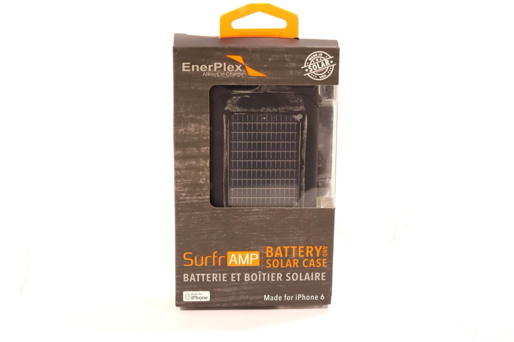 Батарея EnerPlex SRI6A3000BK Battery Solar Case 3000mAh for iPhone 6 W/Micro USB Cable — фото 1