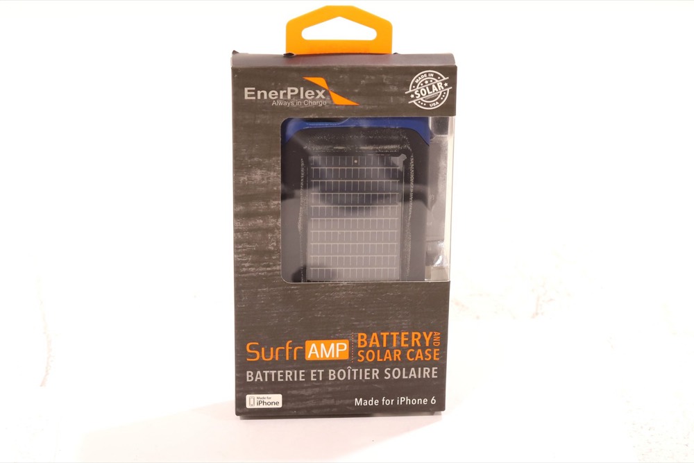Батарея EnerPlex SRI6A3000BL Solar Battery Case 3000mAh iPhone 6 W/Micro USB Cable — фото 1