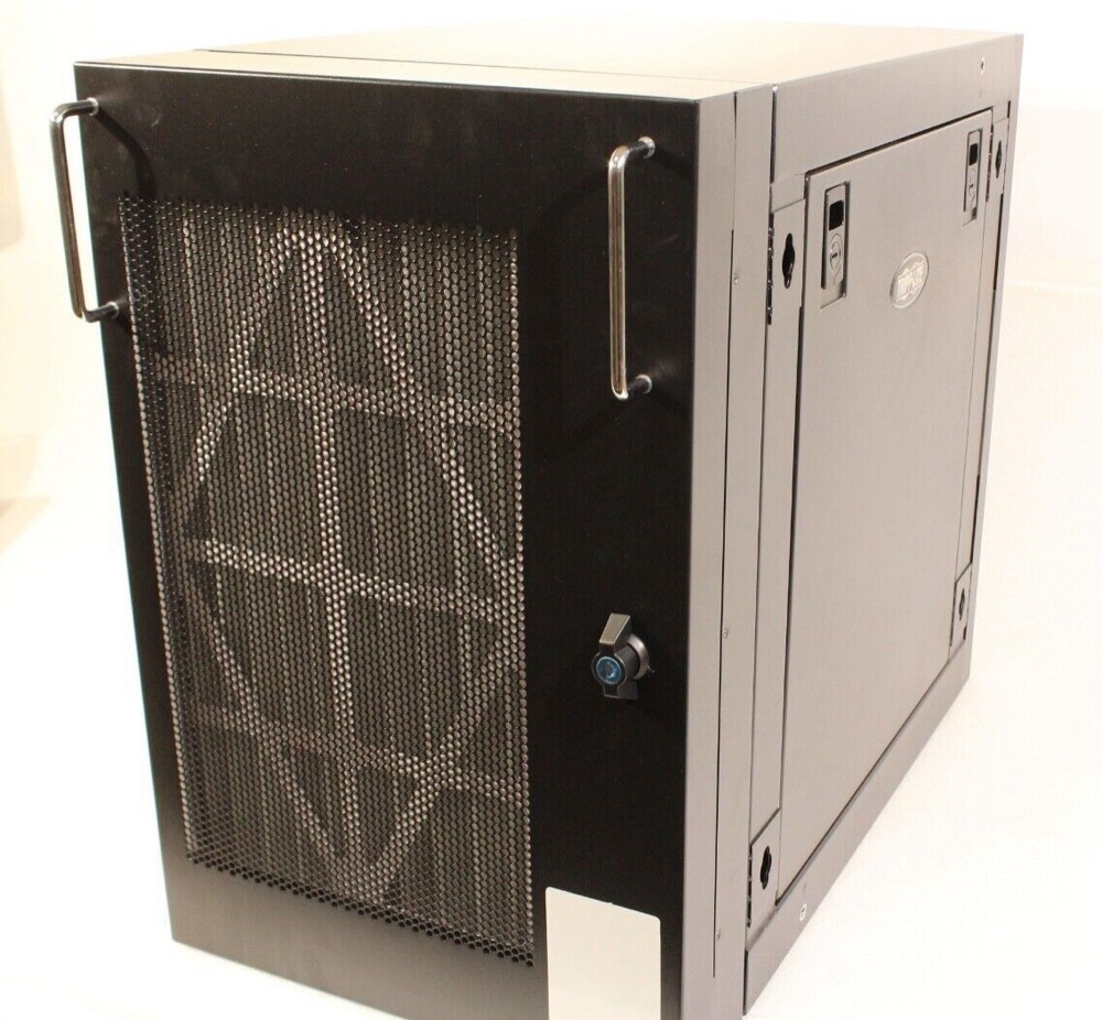 Шасси 6U Wall Mount Rack Enclosure Cabinet New Tripp Lite SRW6U W/ RS-1215-RA PDU — фото 1