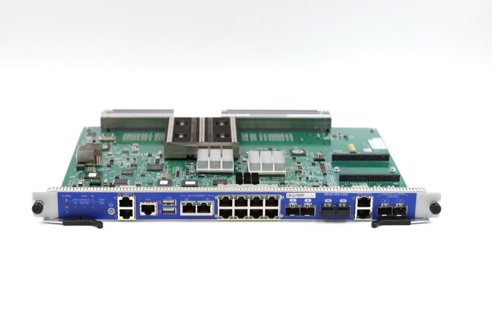 Коммутатор Juniper SRX3400 12-Port Ethernet 4xSFP Switch Fabric Board P/N: SRX3K-SFB-12GE-H — фото 1