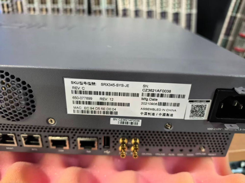 Межсетевой экран Juniper SRX345-SYS-JE — фото 1