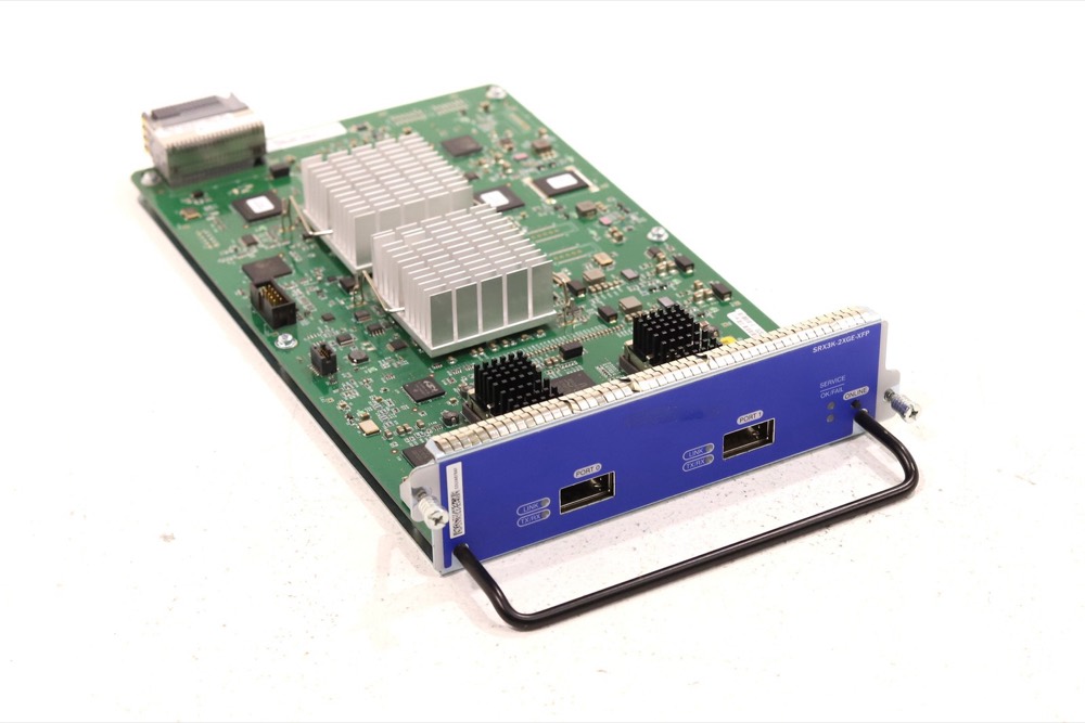 Трансивер Juniper SRX3K-2XGE-XFP-F Dual-Port 10GbE Fibre Channel I/O Card P/N: 750-020321 — фото 1