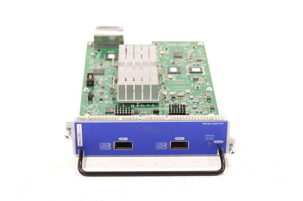 Трансивер Juniper SRX3K-2XGE-XFP-F Dual-Port 10GbE Fibre Channel I/O Card P/N: 750-020321 — фото 2
