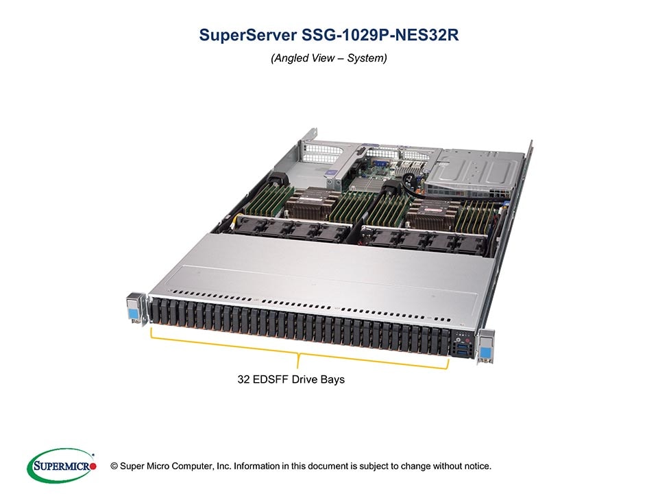 Сервер Supermicro SSG-1029P-NES32R 1U — фото 2
