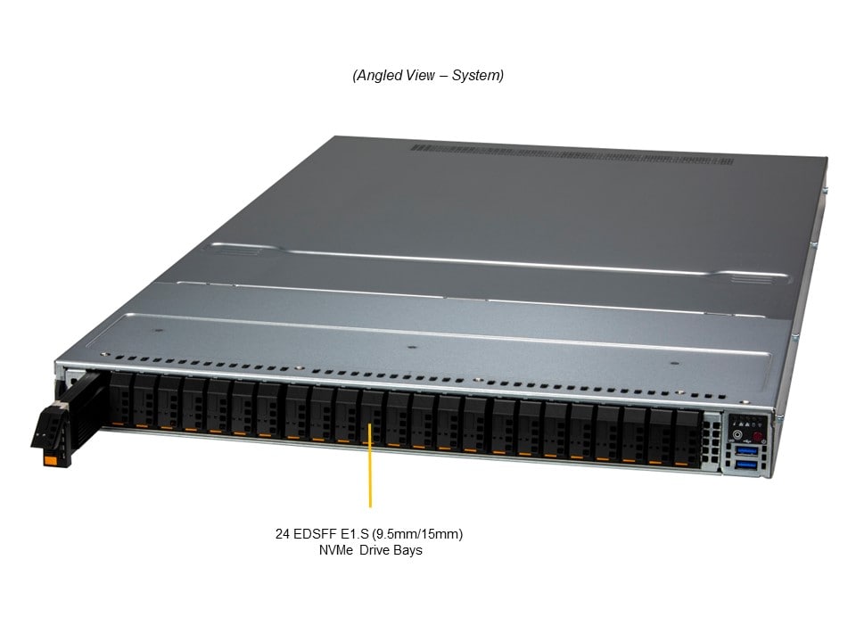 Сервер хранения Supermicro SSG-121E-NES24R 1U — фото 2