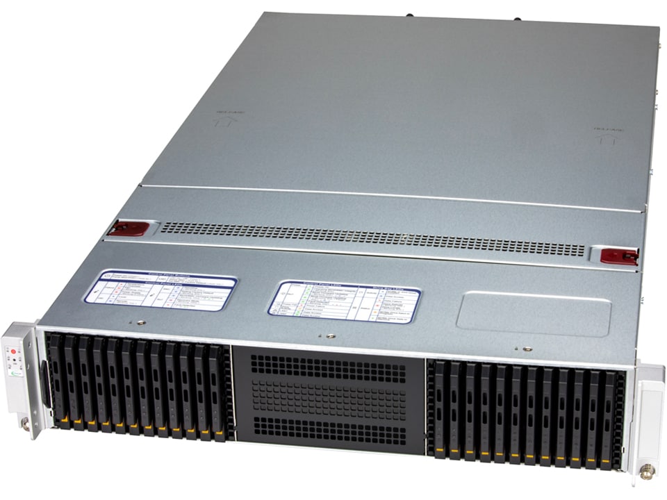 Сервер хранения Supermicro SSG-222B-NE3X24R 2U — фото 1