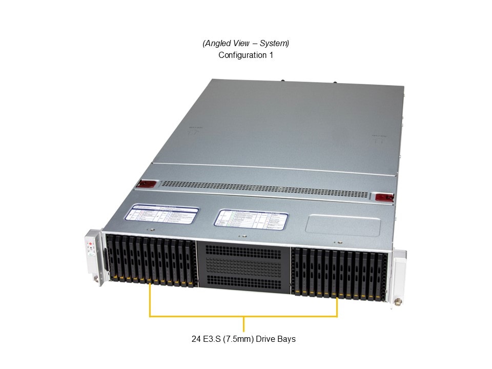 Сервер хранения Supermicro SSG-222B-NE3X24R 2U — фото 2