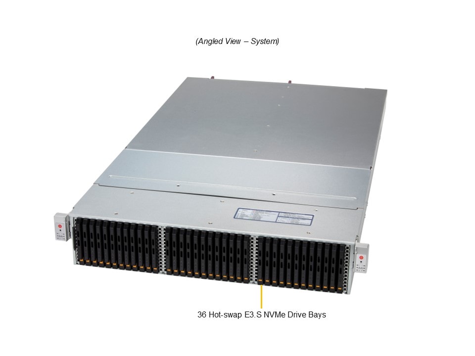 Сервер хранения Supermicro SSG-229J-5BE36JBF 2U — фото 2