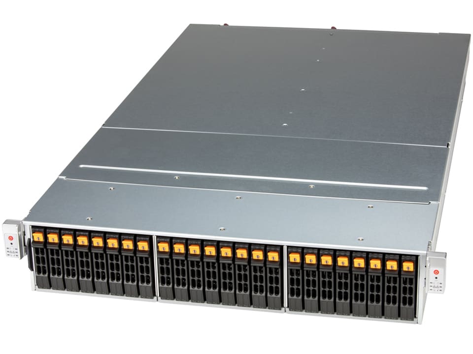 Сервер хранения Supermicro SSG-229J-5BU24JBF 2U — фото 1