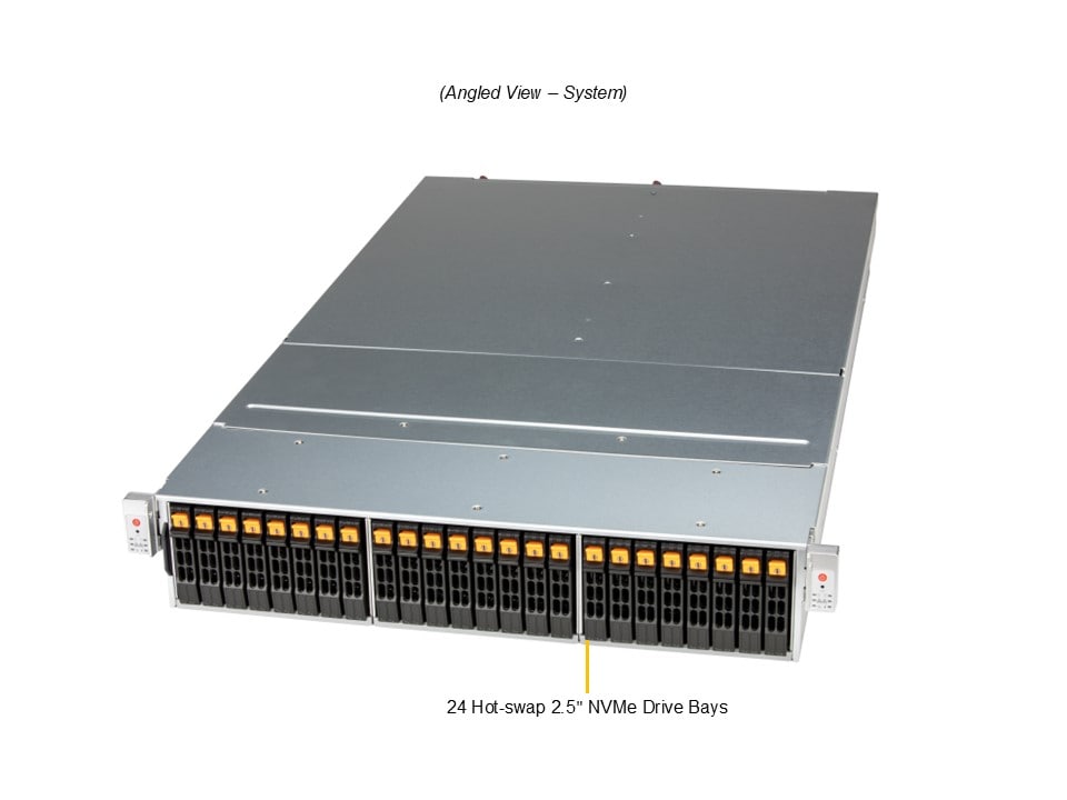 Сервер хранения Supermicro SSG-229J-5BU24JBF 2U — фото 2