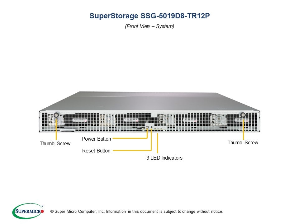 Сервер Supermicro SSG-5019D8-TR12P 1U — фото 4