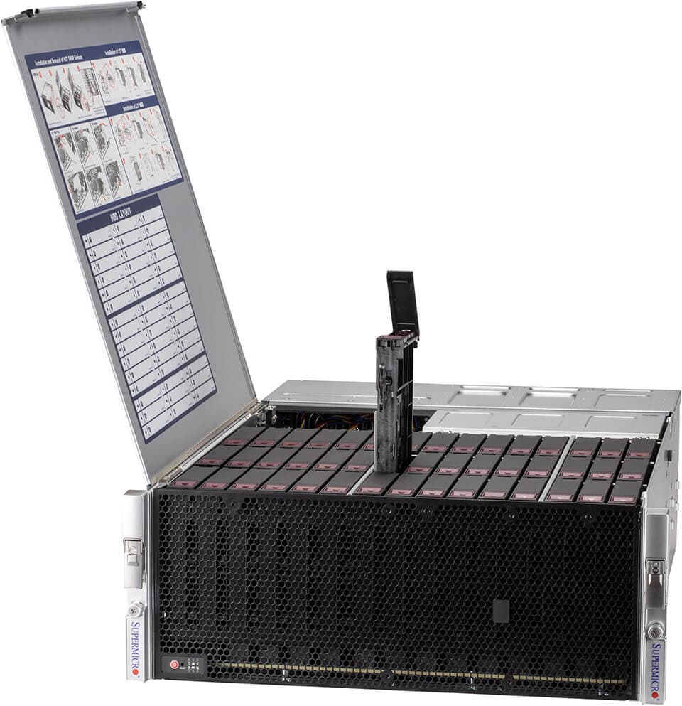 Сервер хранения Supermicro SSG-540P-E1CTR45L 4U — фото 1