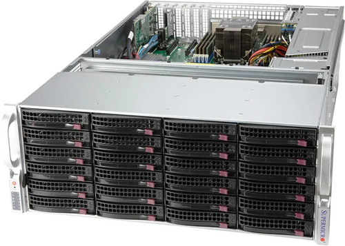 Сервер SuperMicro SSG-542B-E1CR36H Storage, 4U UP, 36x3.5", X14SBI-TF, 847BTS-R1K68LPBP — фото 1