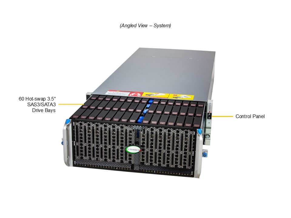 Сервер Supermicro 4U SuperStorage Server (SSG-542B-E1CR60) — фото 3