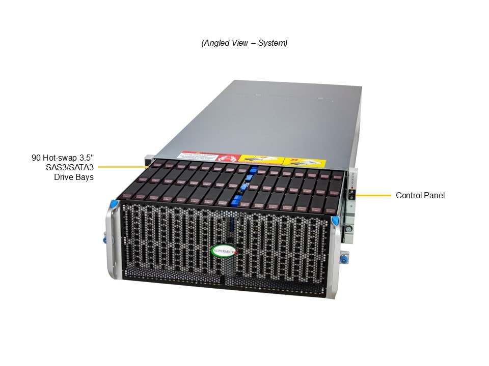 Сервер Supermicro 4U SuperStorage Server (SSG-542B-E1CR90) — фото 3