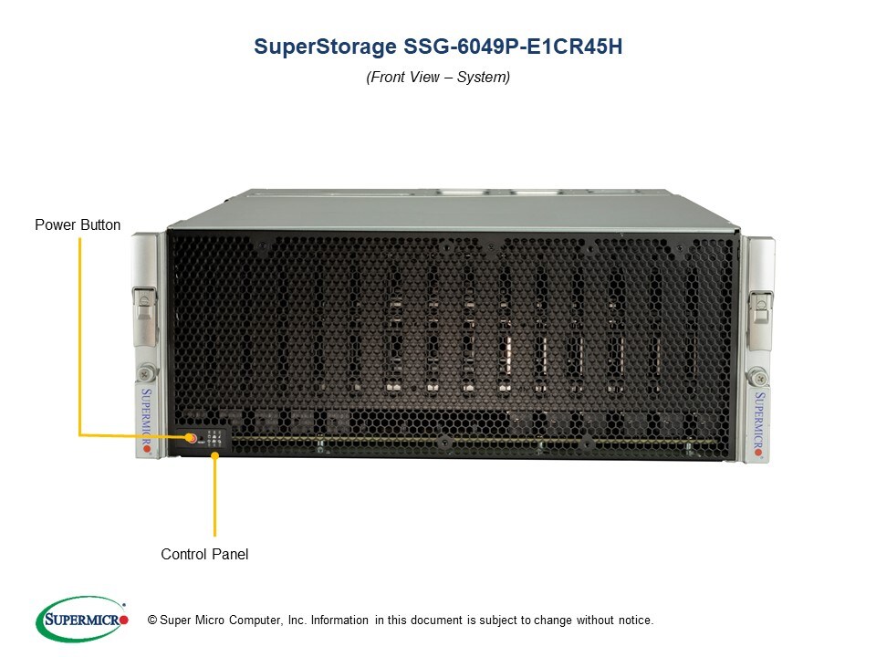 Сервер Supermicro SSG-6049P-E1CR45H 4U — фото 4