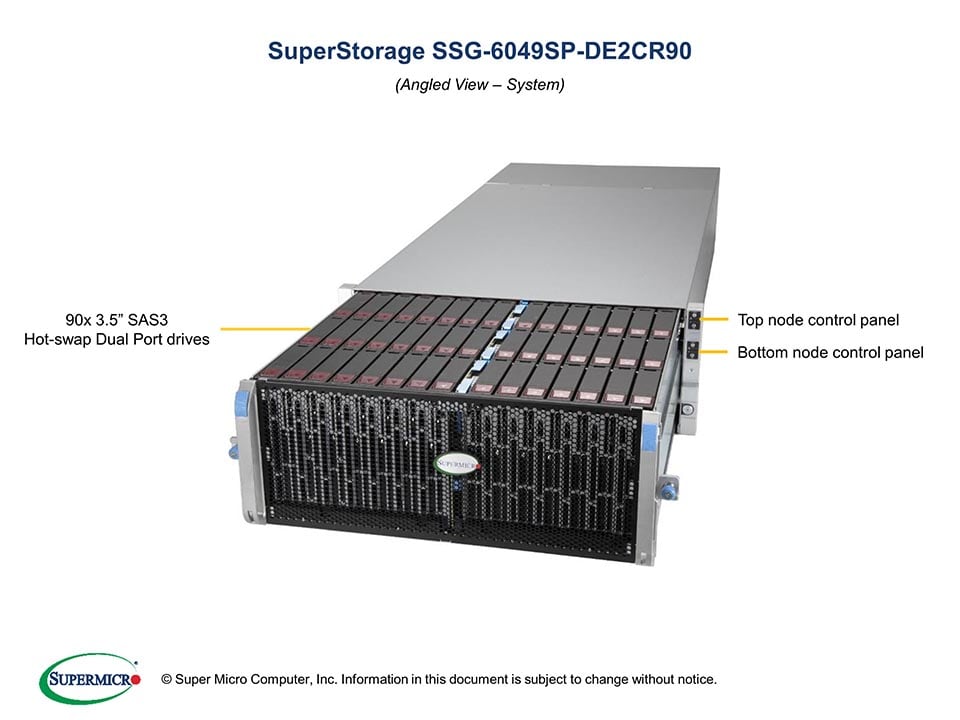 Сервер Supermicro SSG-6049SP-DE2CR90 4U — фото 4