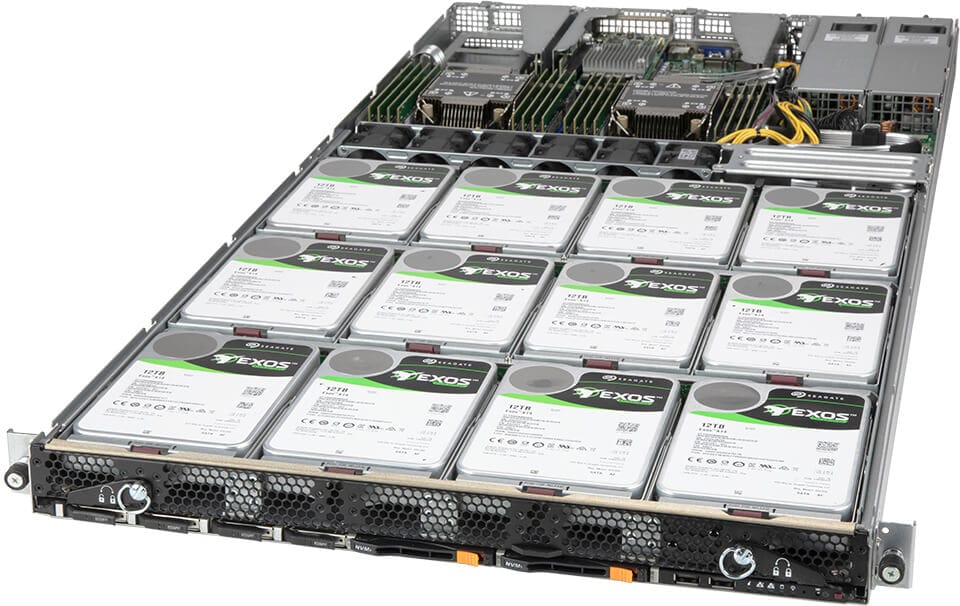 Сервер Supermicro SSG-610P-ACR12N4H 1U — фото 1