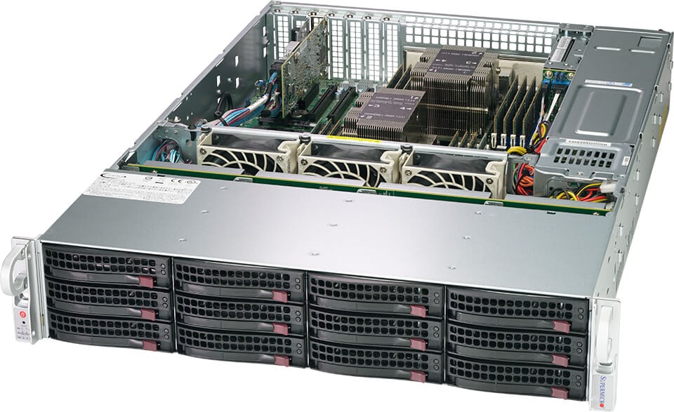 Сервер хранения Supermicro SSG-620P-ACR12H 2U — фото 1