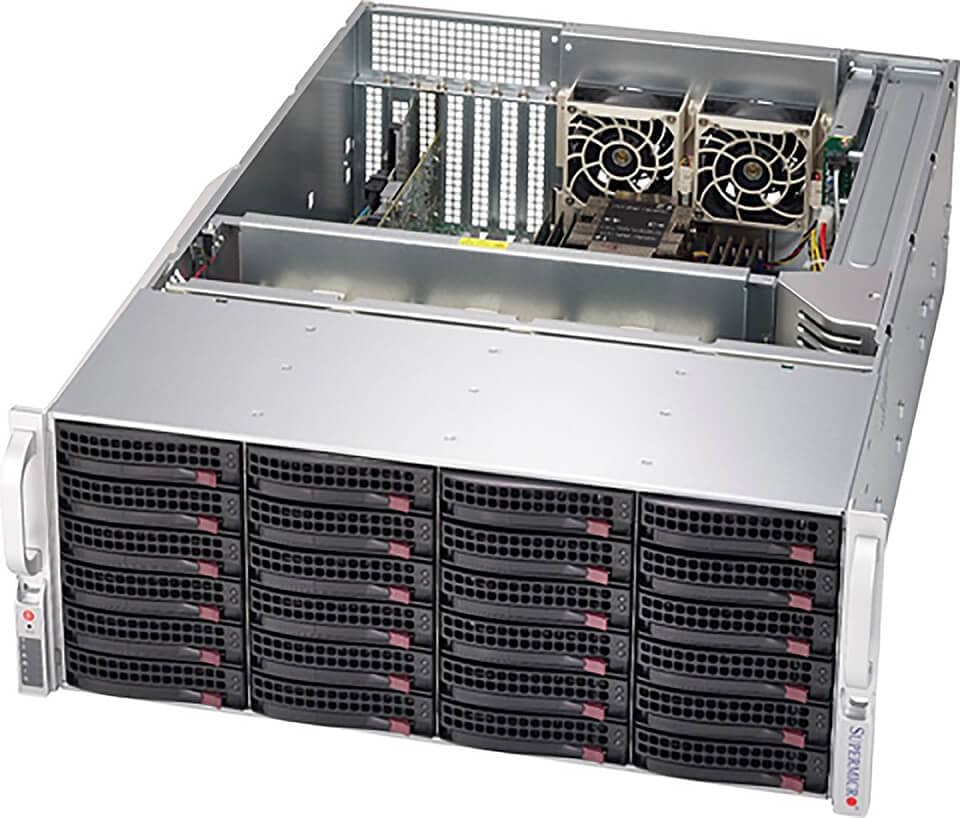 Сервер хранения Supermicro SSG-640P-E1CR24H 4U — фото 1