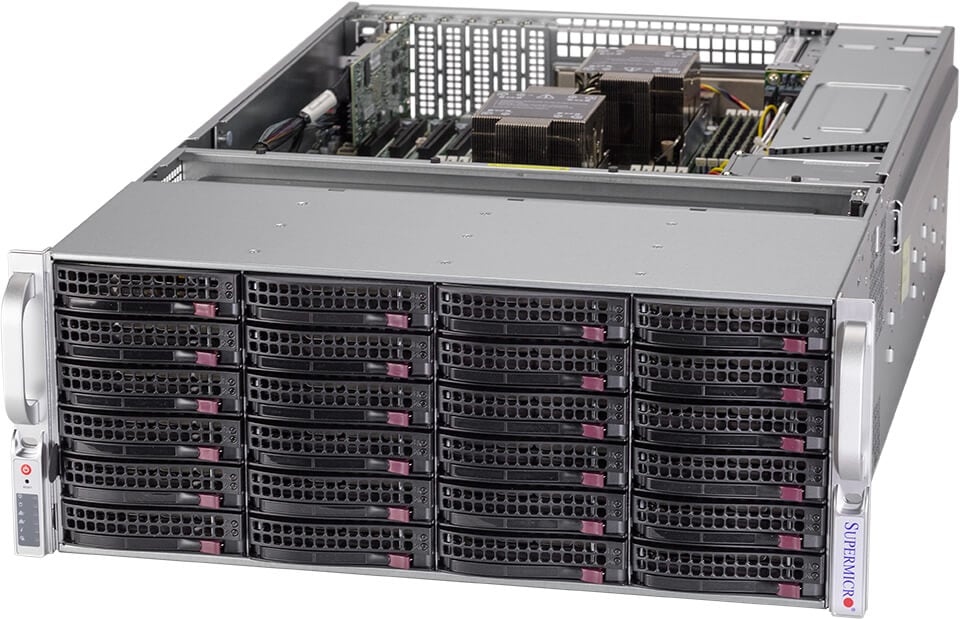 Сервер хранения Supermicro SSG-640P-E1CR36H 4U — фото 1