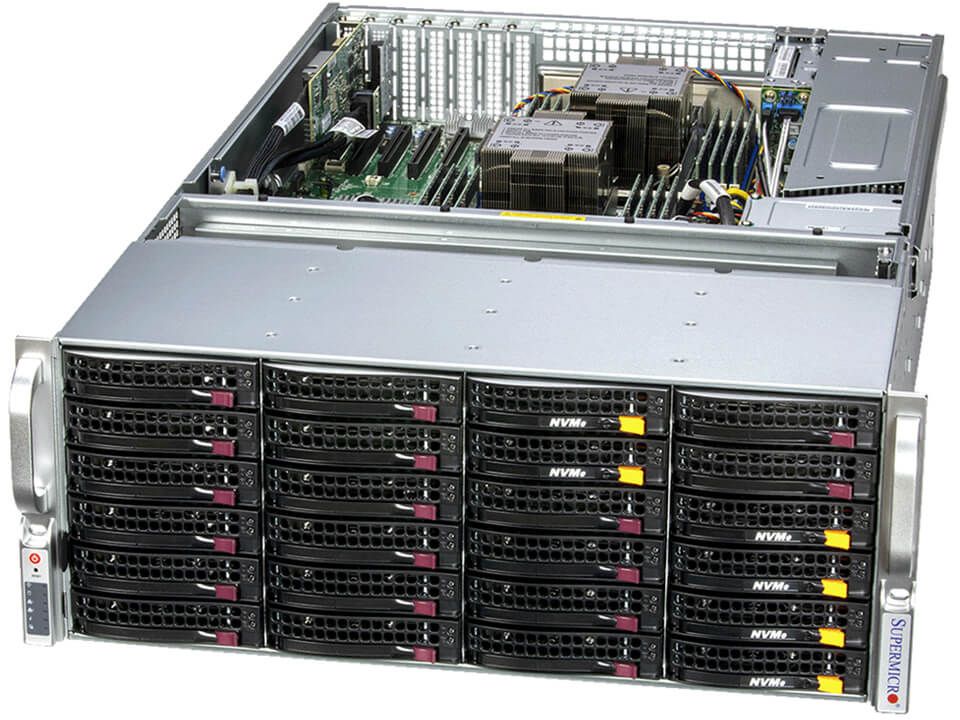 Сервер Supermicro 4U SuperStorage Server (SSG-641E-E1CR36H) — фото 1