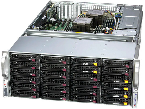 Сервер Supermicro SSG-641E-E1CR36L 4U Server - 36-Bay X13DEI-T 1600W Redundant PWS — фото 1