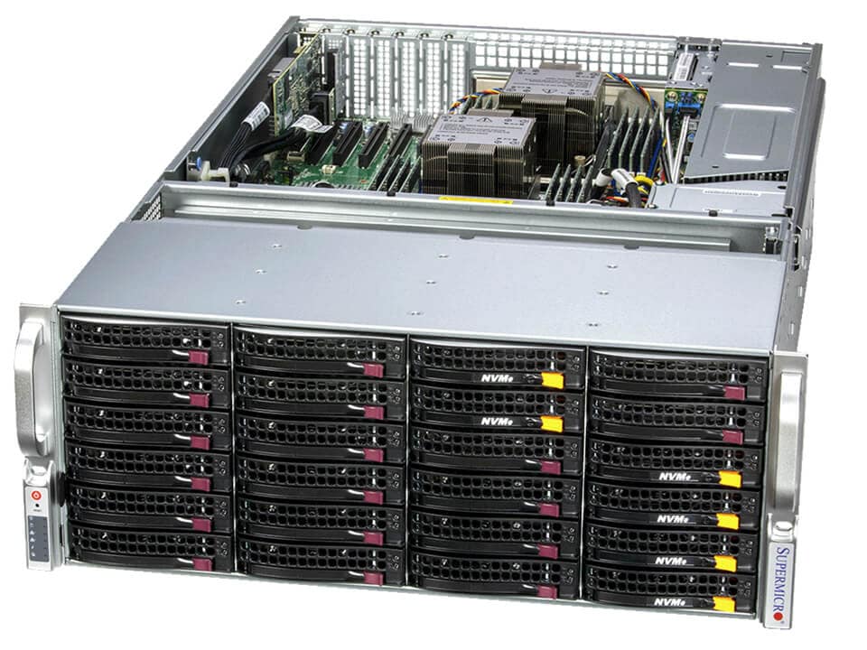 Сервер Supermicro SSG-641E-E1CR36L 4U Server - 36-Bay X13DEI-T 1600W Redundant PWS — фото 2